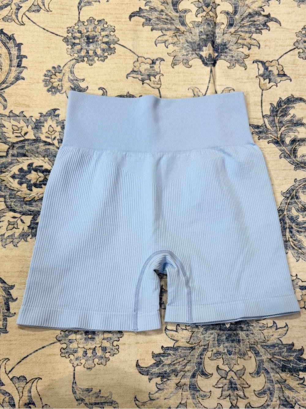 White Tag Boutique Ribbed Biker Shorts